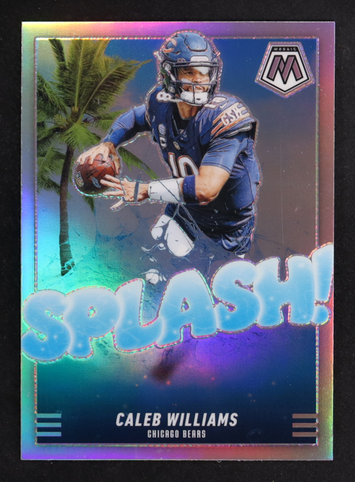 Caleb Williams 2025 Panini Mosaic Splash Silver #9 at PristineAuction.com Caleb Williams 2025 Panini Mosaic Splash Silver #9 at PristineAuction.com