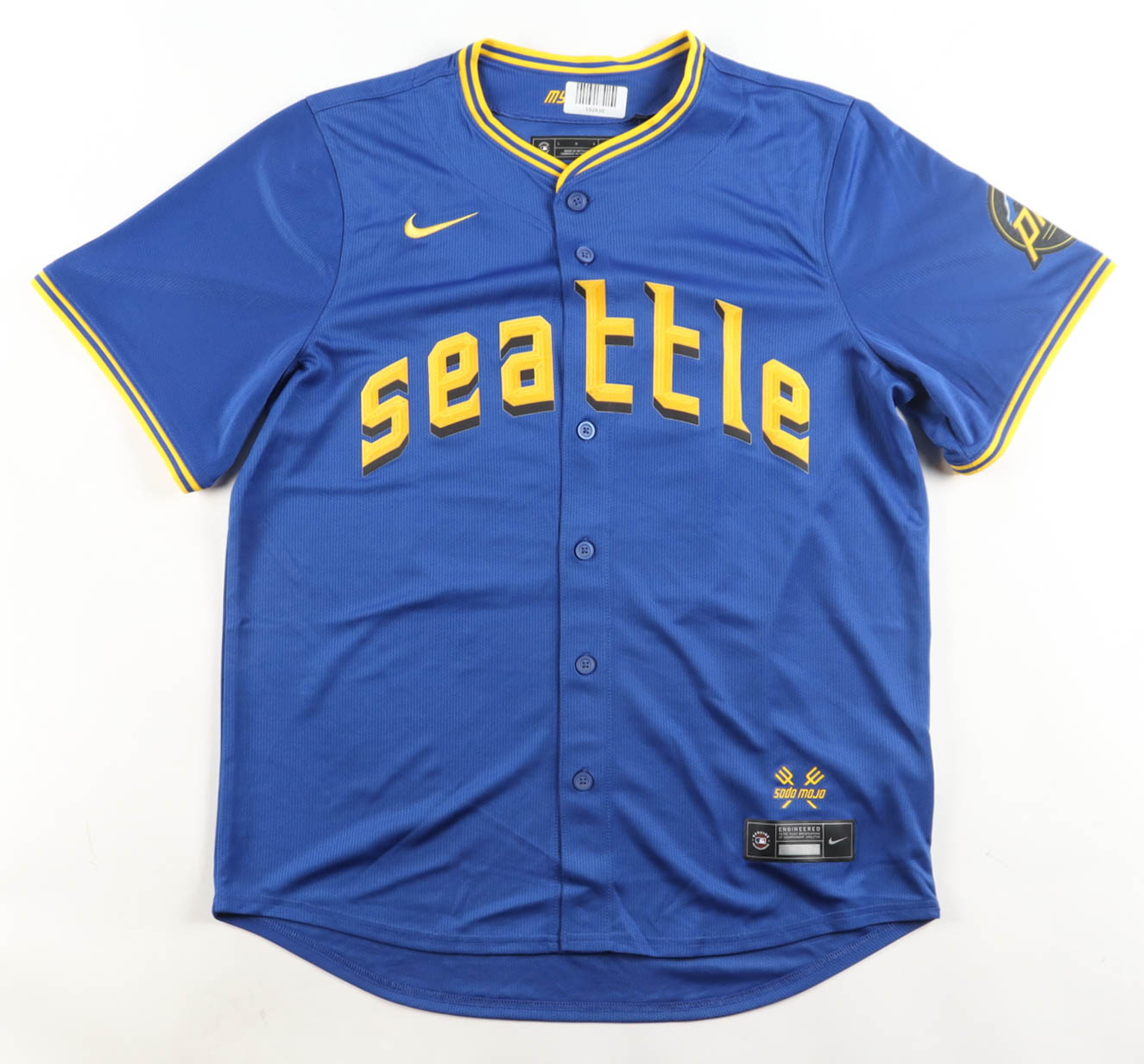 Cal Raleigh Signed Mariners Nike Authentic Jersey (Fanatics & MLB) at PristineAuction.com Cal Raleigh Signed Mariners Nike Authentic Jersey (Fanatics & MLB) at PristineAuction.com