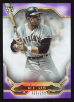 Willie Mays 2020 Topps Triple Threads Amethyst #80 #120/299 at PristineAuction.com