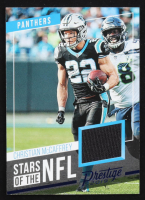 Christian McCaffrey 2019 Prestige Stars of the NFL Jerseys Xtra Points Blue #19 at PristineAuction.com