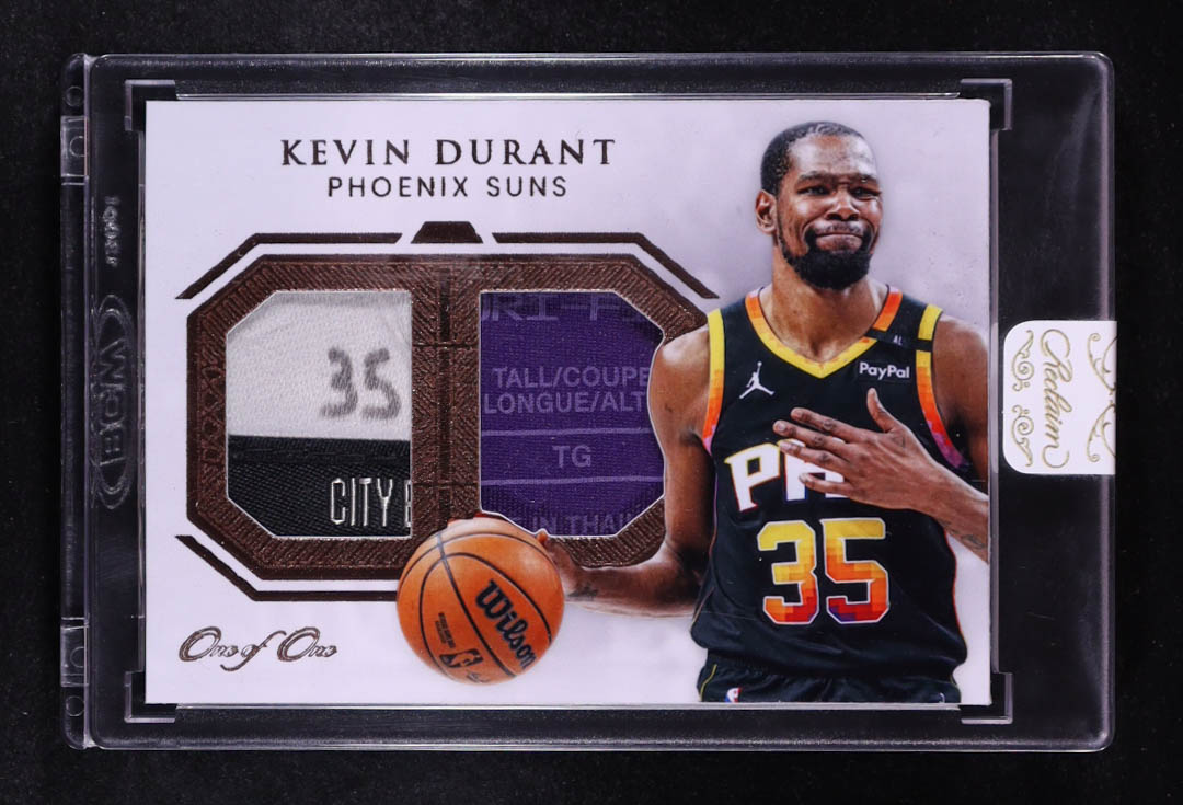 Kevin Durant 2025 Reclaim Customs Dual Patches Bronze #KD35 #1/1 at PristineAuction.com Kevin Durant 2025 Reclaim Customs Dual Patches Bronze #KD35 #1/1 at PristineAuction.com