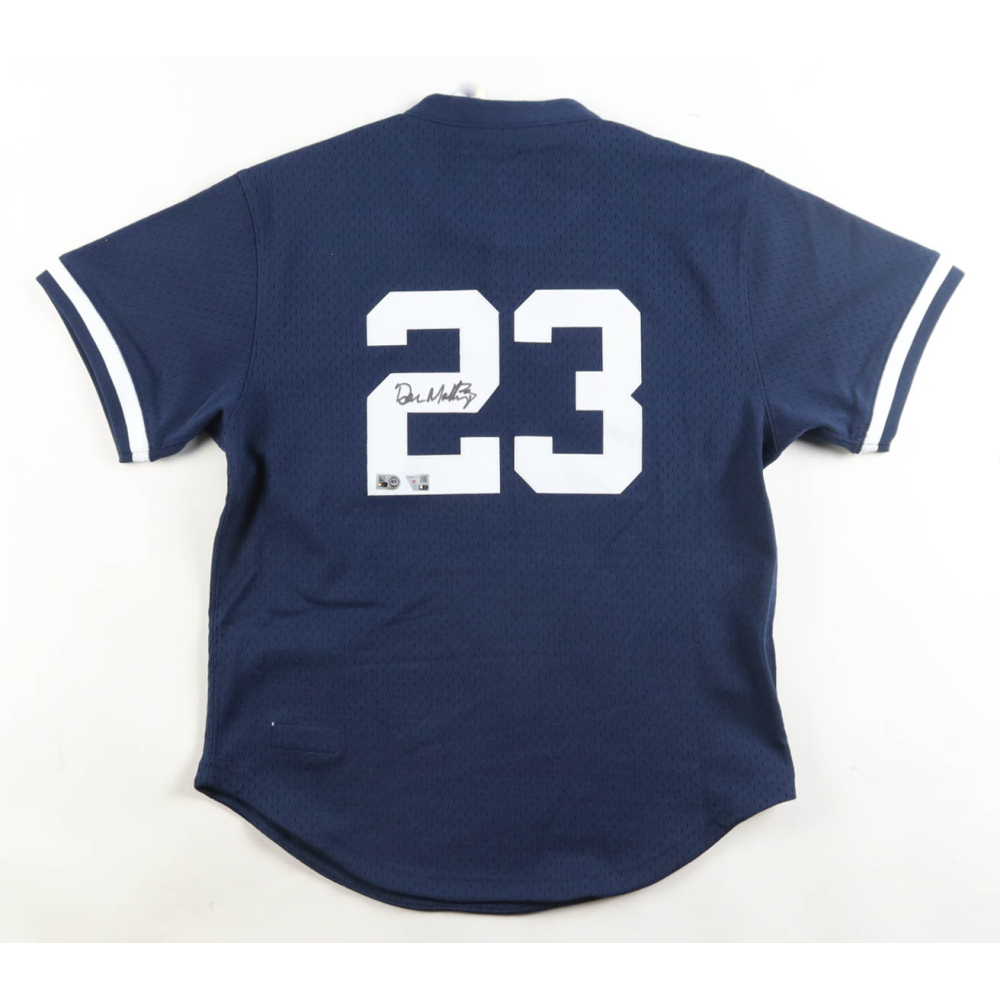 Don Mattingly Signed Yankees Mitchell & Ness Authentic Jersey (Fanatics & MLB) at PristineAuction.com