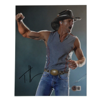 Tim McGraw Signed 8x10 Photo (Beckett) at PristineAuction.com