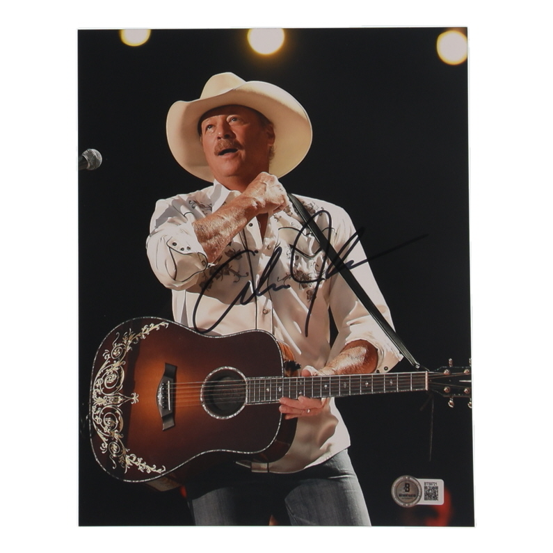Alan Jackson Signed 8x10 Photo (Beckett) at PristineAuction.com Alan Jackson Signed 8x10 Photo (Beckett) at PristineAuction.com