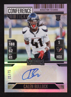 Calen Bullock 2024 Panini Contenders Conference Ticket #212 #21/75 RC at PristineAuction.com