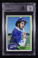 Harold Baines Signed 1981 Topps Inscribed "HOF 2019" #347 RC (BGS | Autograph Graded BGS 10) at PristineAuction.com