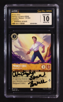 Christopher Barnes Signed 2024 Disney Lorcana TCG Ursula's Return #21 Prince Eric - Seafaring Prince (CGC 10 | Auto 10) at PristineAuction.com