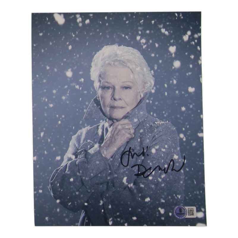 Dame Judi Dench Signed 8x10 Photo (Beckett) at PristineAuction.com Dame Judi Dench Signed 8x10 Photo (Beckett) at PristineAuction.com