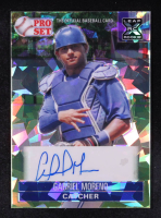 Gabriel Moreno 2021 Leaf Pro Set Crystal Green Autographs #PS1GM1 #20/25 RC at PristineAuction.com
