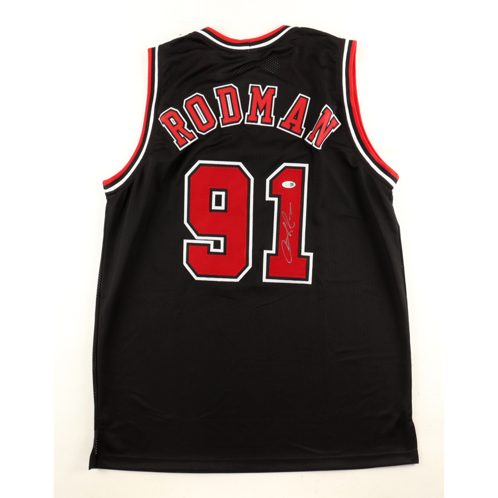 Dennis Rodman Signed Jersey (JSA) at PristineAuction.com