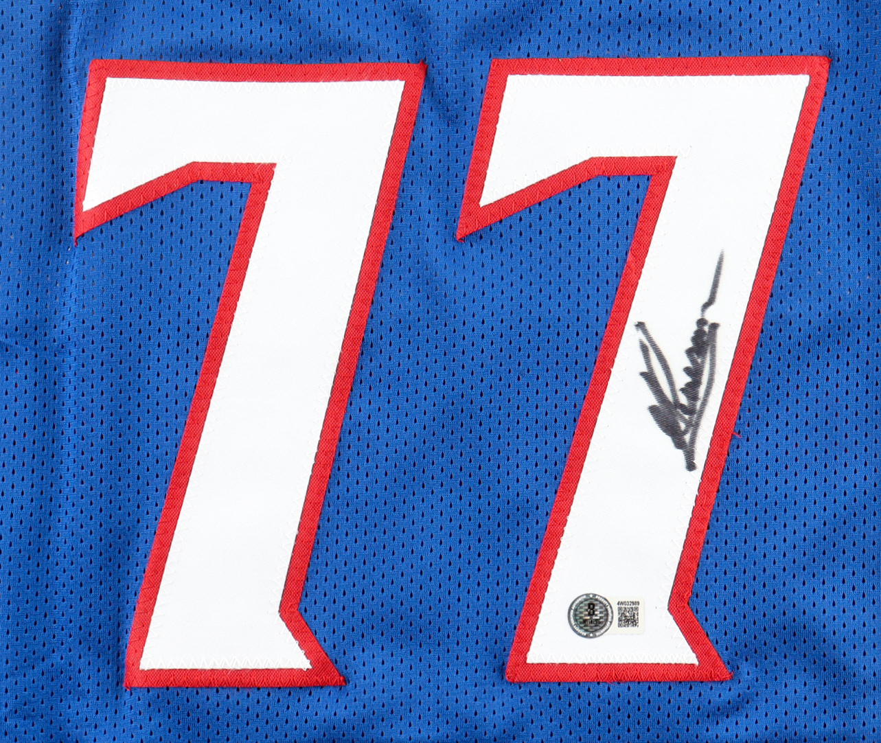 Gheorghe Muresan Signed Jersey (Beckett) at PristineAuction.com Gheorghe Muresan Signed Jersey (Beckett) at PristineAuction.com