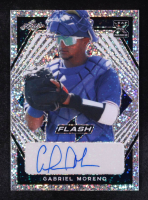 Gabriel Moreno 2021 Leaf Flash Silver Sparkle Autographs #BAGM1 RC at PristineAuction.com