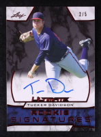 Tucker Davidson 2019 Leaf Ultimate Rookie Signatures Red Foil Autographs #RSTD1 #2/5 RC at PristineAuction.com