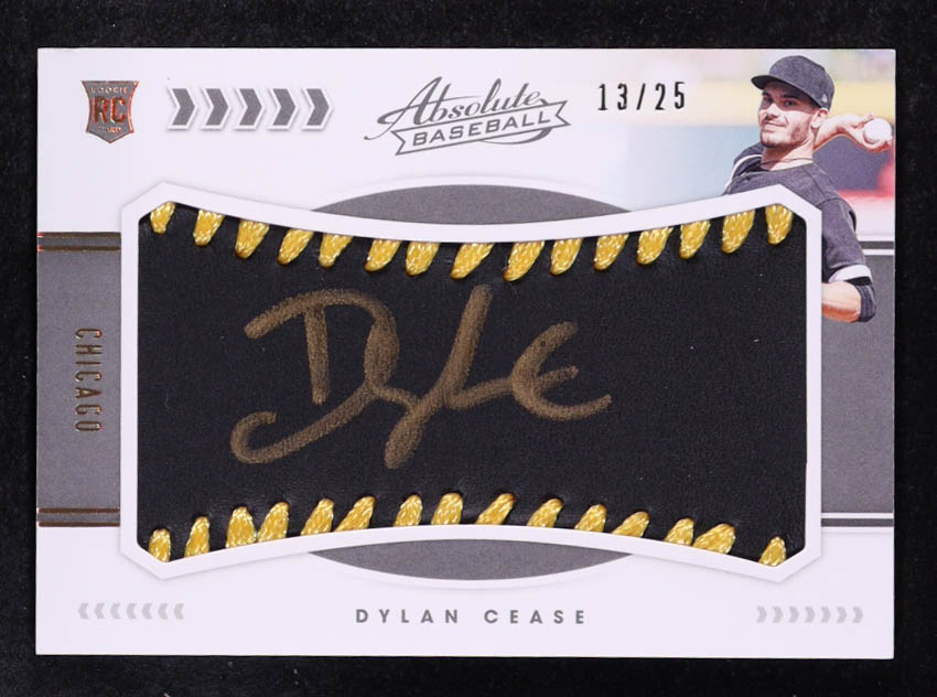Dylan Cease 2020 Absolute Black Gold AU #145 #13/25 RC at PristineAuction.com Dylan Cease 2020 Absolute Black Gold AU #145 #13/25 RC at PristineAuction.com