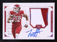 Jonathan Williams 2016 Panini National Treasures Collegiate Colossal Signature Materials Prime #232 #17/25 RC at PristineAuction.com