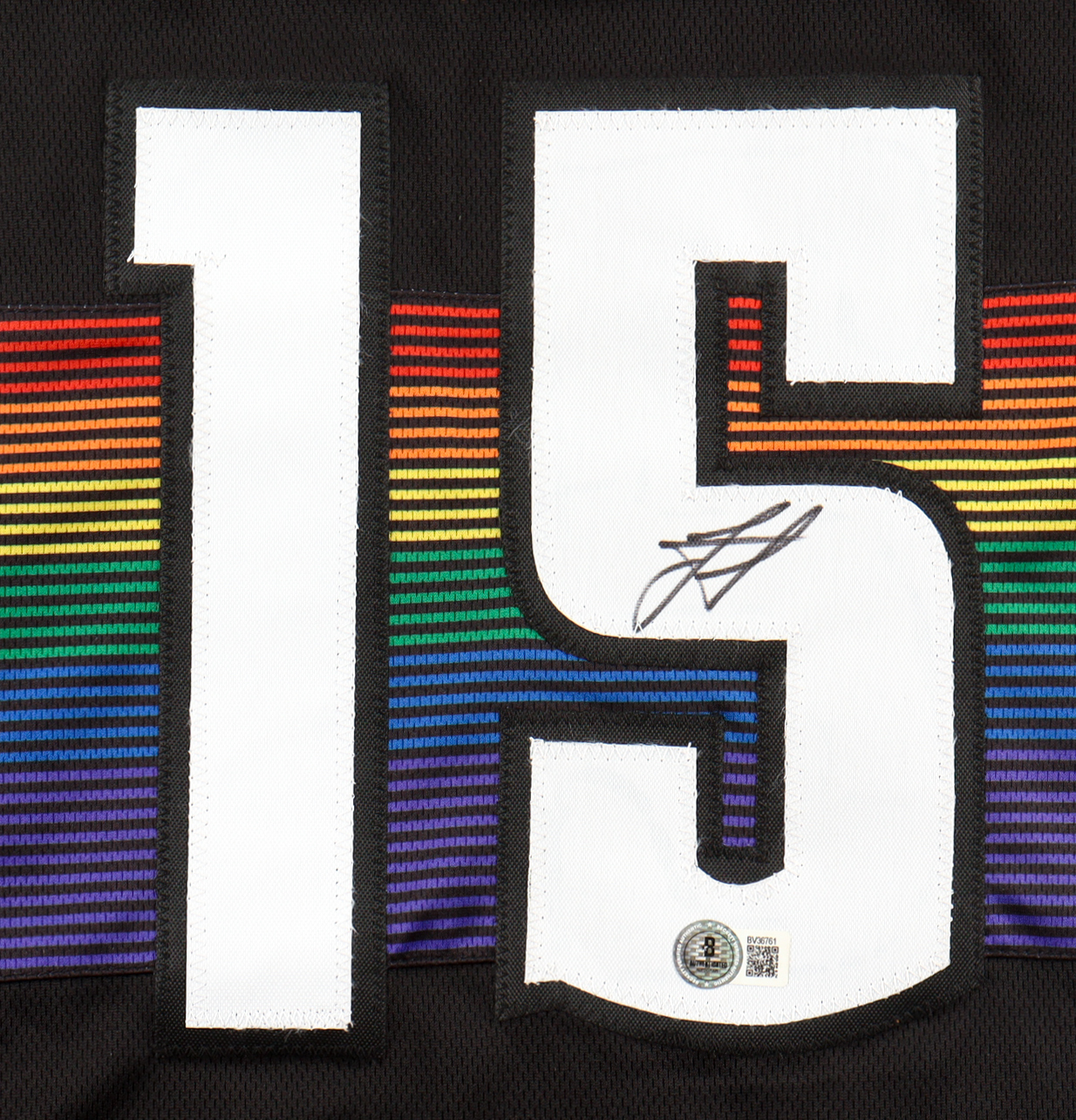 Nikola Jokic Signed Jersey (Beckett) at PristineAuction.com Nikola Jokic Signed Jersey (Beckett) at PristineAuction.com