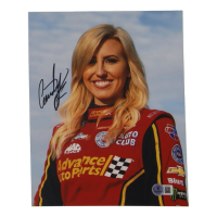 Courtney Force Signed NHRA 8x10 Photo (Beckett) at PristineAuction.com