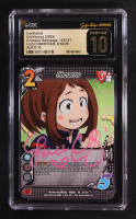 Luci Christian Signed 2022 UniVersus My Hero Academia Crimson Rampage #52 Confused (CGC 10 | Pristine Black Label | Auto 10) at PristineAuction.com