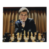 Magnus Carlsen Signed 8x10 Photo (Beckett) at PristineAuction.com