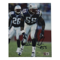 Willie McGinest Signed Patriots 8x10 Photo (Beckett) at PristineAuction.com