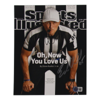 Ed Hochuli Signed 8x10 Photo (Beckett) at PristineAuction.com