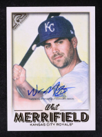 Whit Merrifield 2018 Topps Gallery Autographs #36 at PristineAuction.com