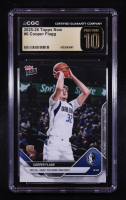 Cooper Flagg 2025-26 Topps Now #6 RC (CGC Black Label Pristine 10) at PristineAuction.com