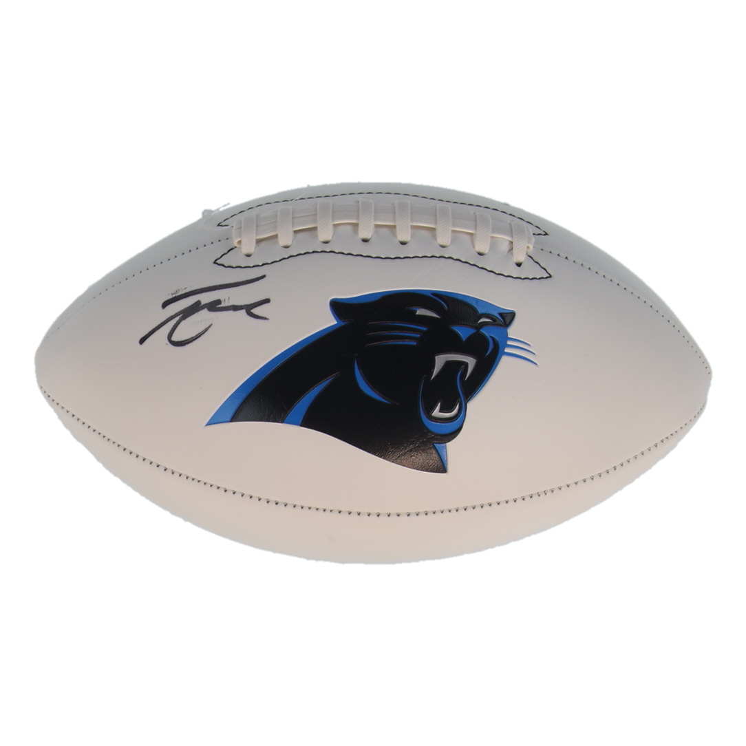 Tetairoa McMillan Signed Panthers Logo Football (Fanatics) at PristineAuction.com Tetairoa McMillan Signed Panthers Logo Football (Fanatics) at PristineAuction.com