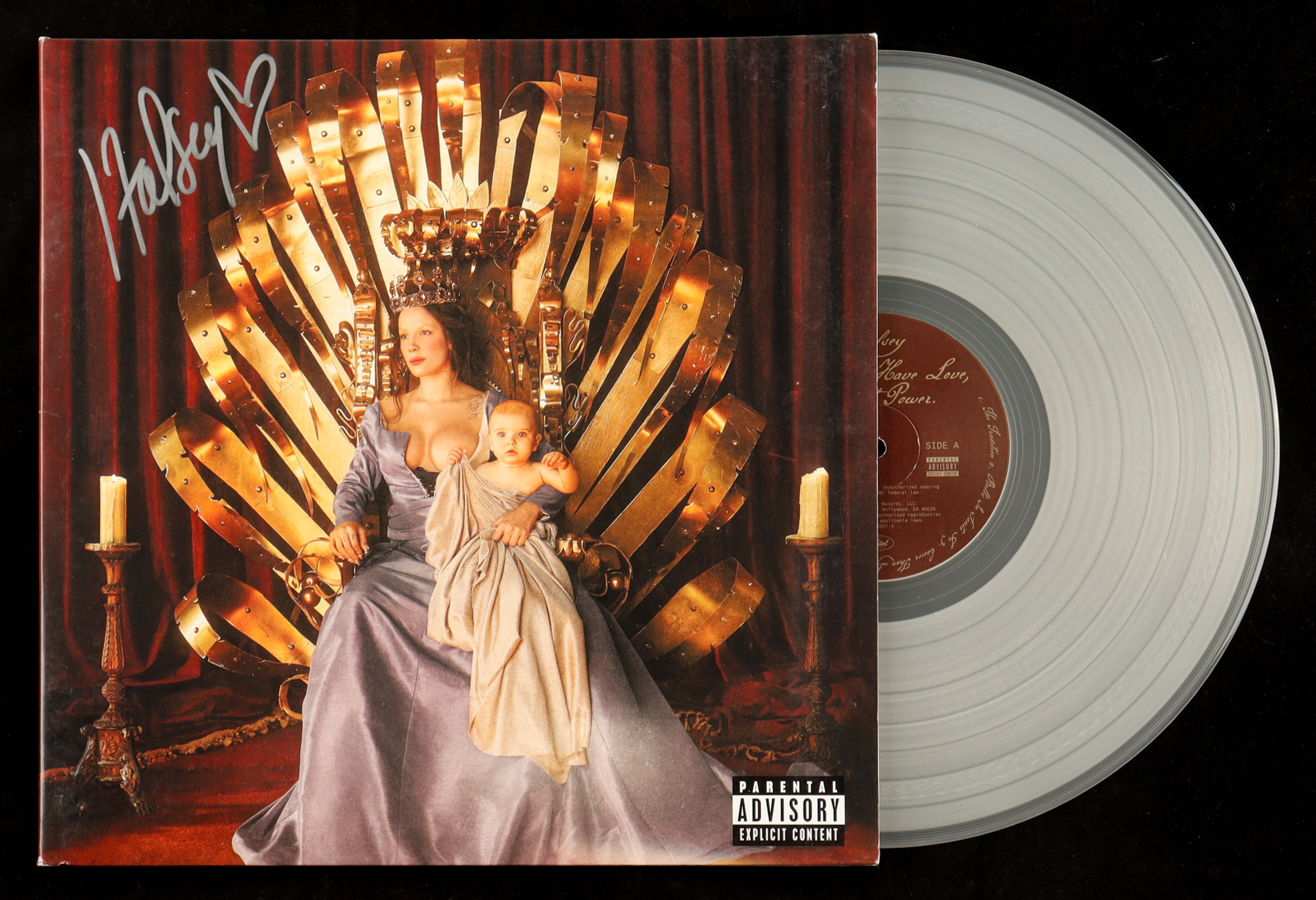 Halsey Signed "If I Can't Have Love, I Want Power" Vinyl Record Album (Beckett) at PristineAuction.com Halsey Signed "If I Can't Have Love, I Want Power" Vinyl Record Album (Beckett) at PristineAuction.com