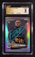 Rikishi Signed 2025 Topps Chrome WWE Title Town Refractors #TTRIK (CGC 8 | Auto 10) at PristineAuction.com