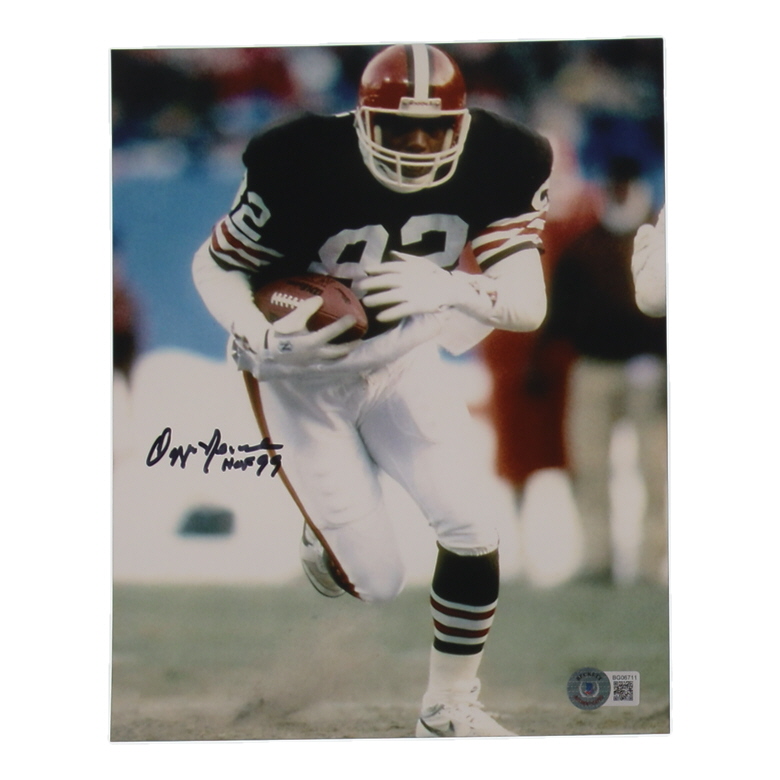 Ozzie Newsome Signed Browns 8x10 Photo Inscribed "HOF 99" (Beckett) at PristineAuction.com Ozzie Newsome Signed Browns 8x10 Photo Inscribed "HOF 99" (Beckett) at PristineAuction.com