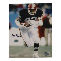 Ozzie Newsome Signed Browns 8x10 Photo Inscribed "HOF 99" (Beckett) at PristineAuction.com