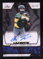 Shea Langeliers 2019 Leaf Ultimate Rookie Signatures Autographs #RSSL1 #21/25 RC at PristineAuction.com
