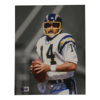 Dan Fouts Signed Chargers 8x10 Photo (Beckett) at PristineAuction.com