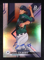 Logan Gilbert 2019 Bowman Platinum Top Prospect Autographs #TOP18 RC at PristineAuction.com