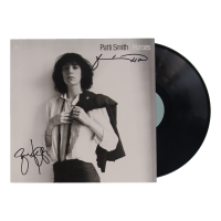 Patti Smith & Lenny Kaye Signed "Horses" Vinyl Record Album (Beckett) at PristineAuction.com