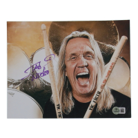 Nicko McBrain Signed 8x10 Photo (Beckett) at PristineAuction.com