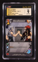 Justin Cook Signed 2022 UniVersus My Hero Academia Crimson Rampage #108 Manly Friendship (CGC 9 | Auto 10) at PristineAuction.com