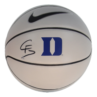 Cooper Flagg Signed Duke Blue Devils Logo Basketball (Fanatics) at PristineAuction.com