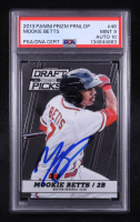 Mookie Betts Signed 2013 Panini Prizm Draft Picks #46 RC (PSA 9 | Autograph Graded PSA 10) at PristineAuction.com