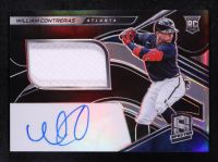 William Contreras 2021 Panini Spectra Spectra Rookie Jersey Autographs #167 #019/199 RC at PristineAuction.com
