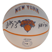 Patrick Ewing Signed Knicks City Edition Basketball Inscribed "HOF 08" (Fanatics) at PristineAuction.com