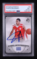 Giannis Antetokounpmo Signed 2013 Upper Deck SP Authentic #36 RC (PSA 7 | Autograph Graded PSA 9) at PristineAuction.com