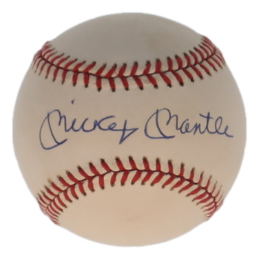 Mickey Mantle Signed OAL Baseball (Beckett) at PristineAuction.com Mickey Mantle Signed OAL Baseball (Beckett) at PristineAuction.com