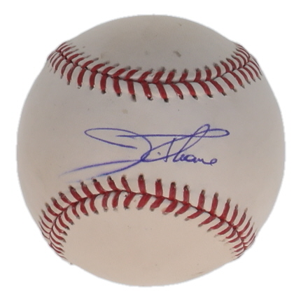 Jim Thome Signed OML Baseball (MLB) at PristineAuction.com Jim Thome Signed OML Baseball (MLB) at PristineAuction.com