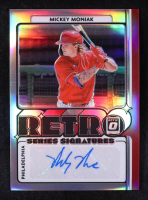 Mickey Moniak 2021 Donruss Optic Retro Signature Series Holo #8 at PristineAuction.com