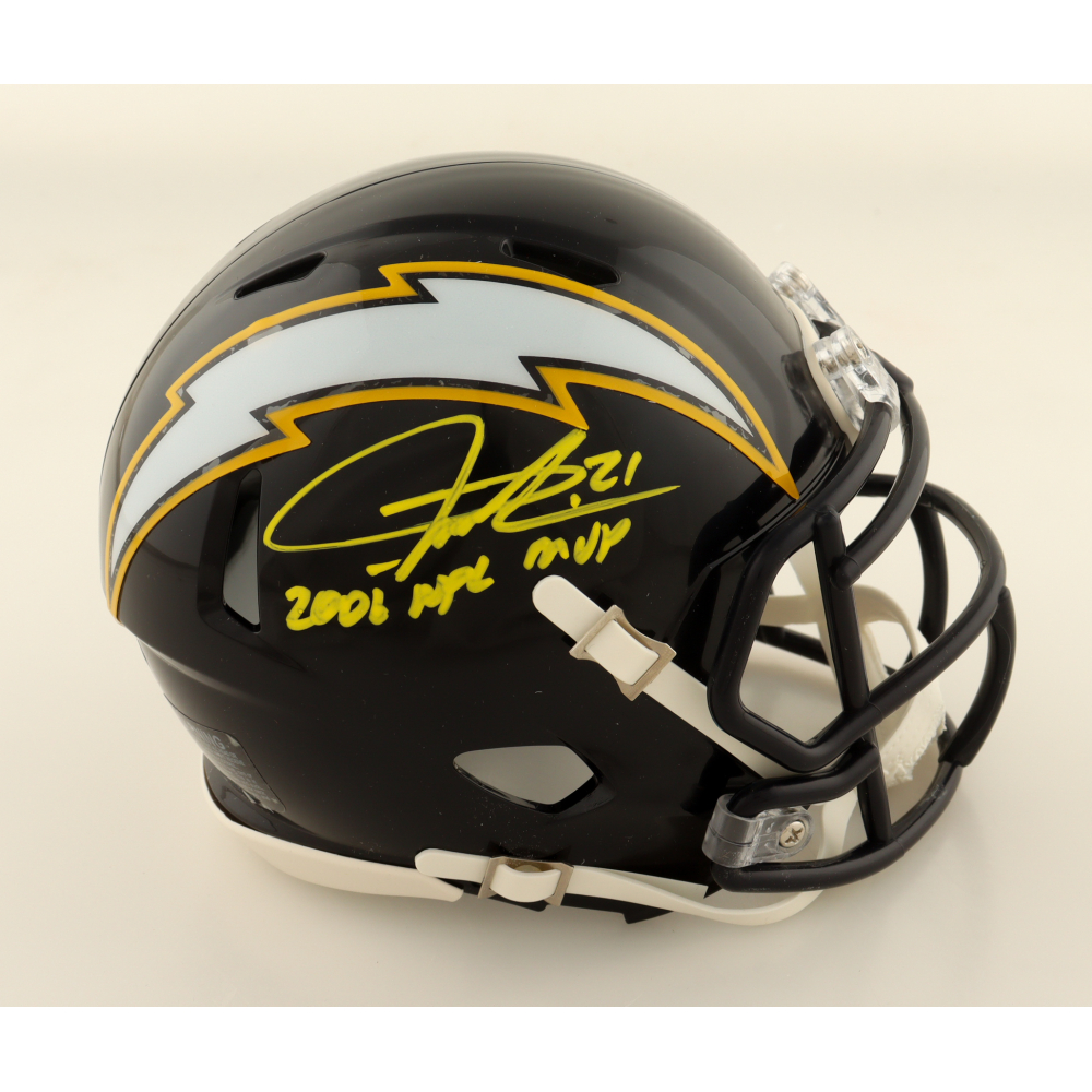LaDainian Tomlinson Signed Chargers Speed Mini Helmet Inscribed "2006 NFL MVP" (Beckett) at PristineAuction.com