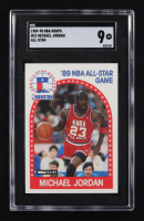 Michael Jordan 1989-90 Hoops #21 AS (SGC 9) at PristineAuction.com
