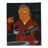 Joe Mantegna Signed "The Simpsons" 8x10 Photo (Beckett) at PristineAuction.com