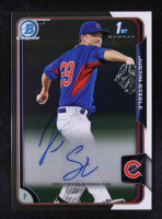 Justin Steele 2015 Bowman Chrome Prospect Autographs #BCAPJS RC at PristineAuction.com